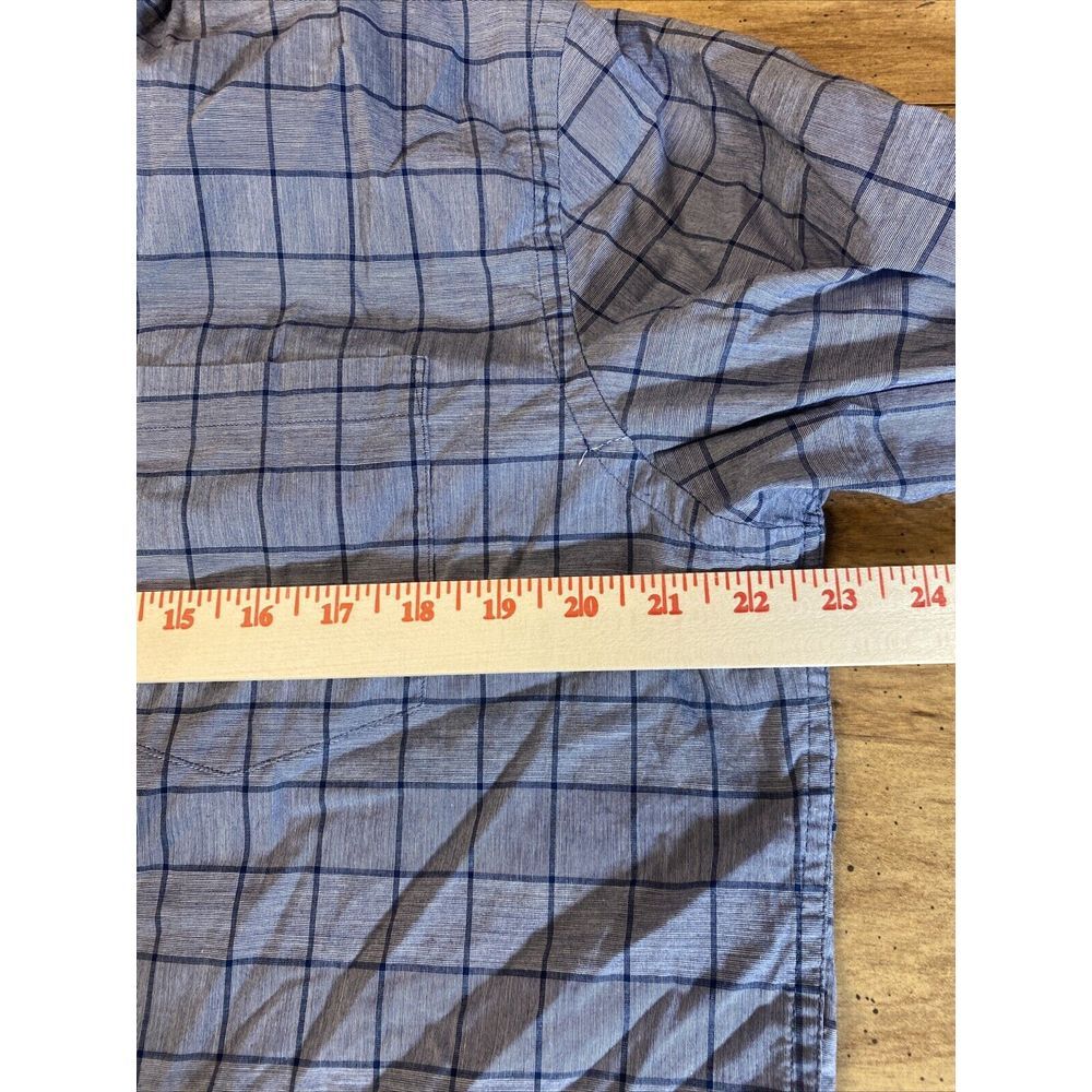 (2) Banana Republic Men's L Large Long Sleeve Plaid Shirts Standard Fit - Picture 12 of 16
